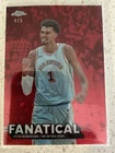 2025/26 Topps Chrome Victor Wembanyama Red Fanatical 4/5 SUPER CLEAN