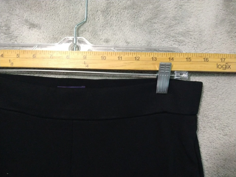 NYDJ Pants Womens 10 Petite Black Denim Janice Legging Mid Rise Stretch - Image 3 of 4