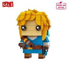 248 PCS Link BrickHeadz MOC - From Wild Breath Game Building Set DIY