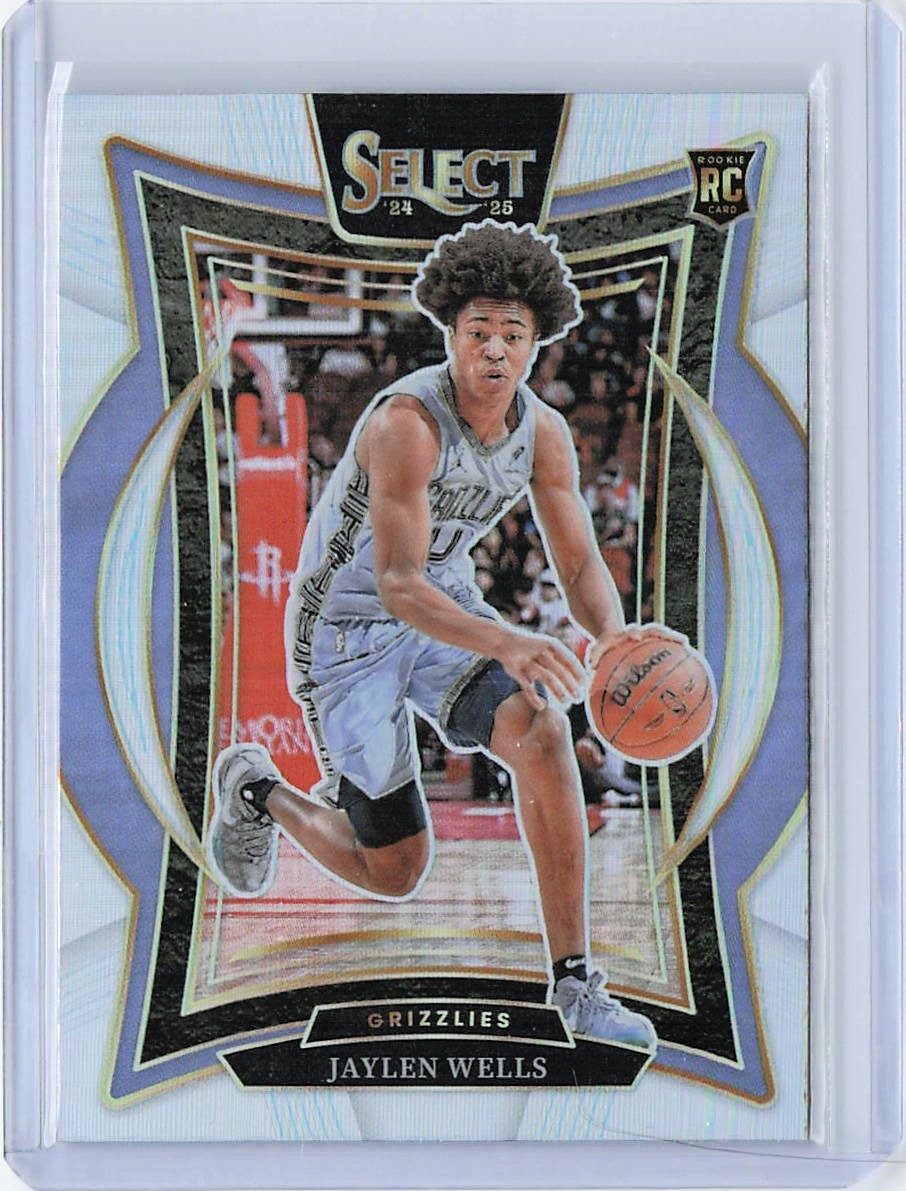 2024-25 Select- Jaylen Wells #79 Concourse Silver Prizm (RC)
