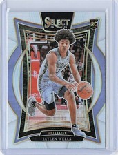 2024-25 Panini Select - Concourse Jaylen Wells #79 Silver Prizm