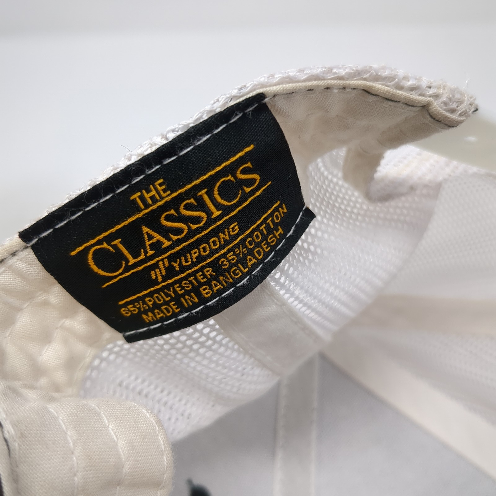 Circle Sunset Patch Snapback Trucker Hat Gray One… - image 9