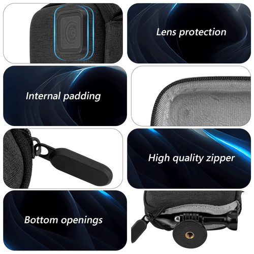 Geekria Action Kamera Tragetasche für GoPro Hero 9, 10, 11 - Bild 4 von 6
