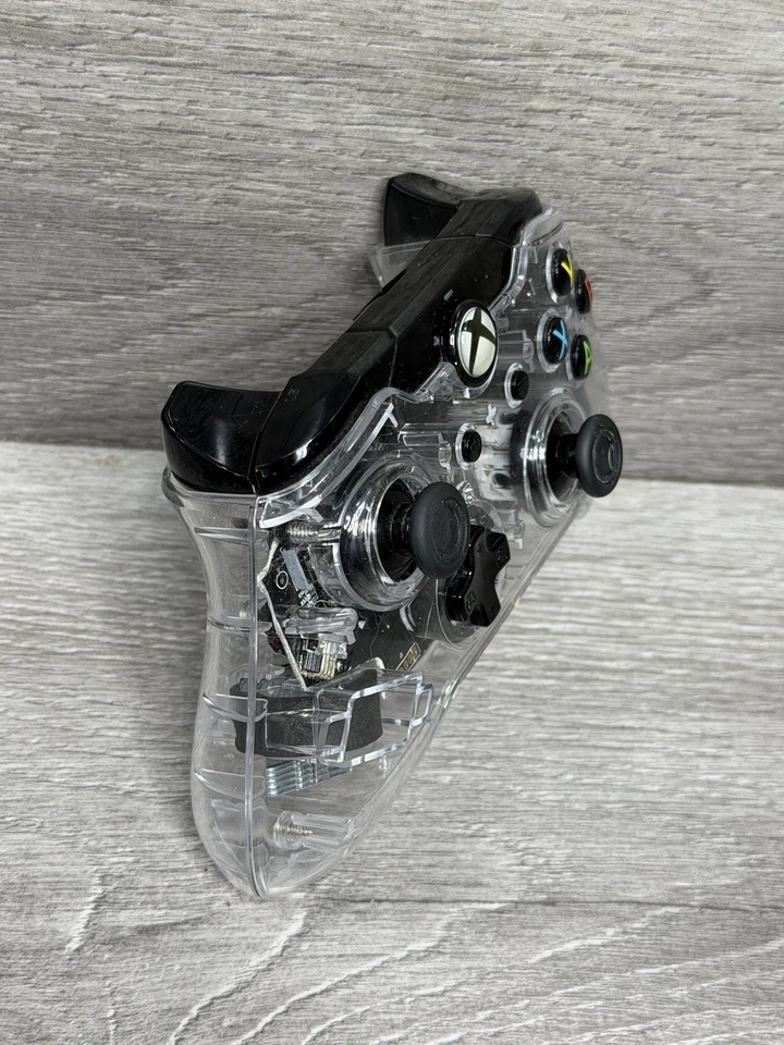 Xbox One Controller  Wired Afterglow GREEN Clear 048-121  Series X/S / PC Game - Image 4 of 4