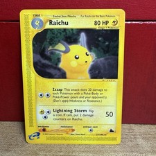 Pokemon TCG Raichu 27/144 Non Holo Rare Skyridge NM/LP+ on eBay