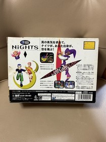 SEGA Saturn NiGHTS Controller Pad Set Boxed Manual With NiGHTS Dream Package