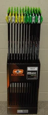 New 12 Easton Axis SPT 400 Spine 5mm Arrows- 9.0 GPI- w/50 gr Stainless Outserts