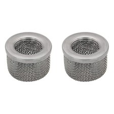 2X 181072 or 181-072 Inlet Strainer Screen with 1in NPT Thread for 7952736