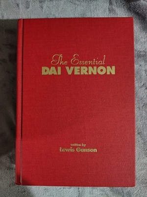 CONDITION NOTE - The Essential Dai Vernon By Lewis Ganson - Card Magic Book