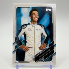 George William Russell F1 Auto Racer Topps Trading Card TCG Collection 2021 #19