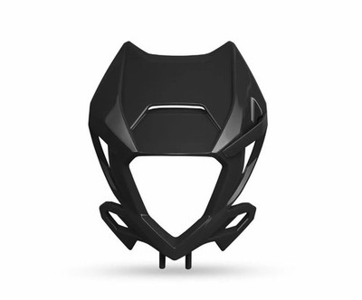 UFO Scheinwerfermaske Lampenmaske passt an Beta RR Xtrainer ab20 schwarz