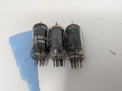 Lot of 3 Vintage Electron Tube RCA  12AU6 12BL6 6AZ6  (N1)