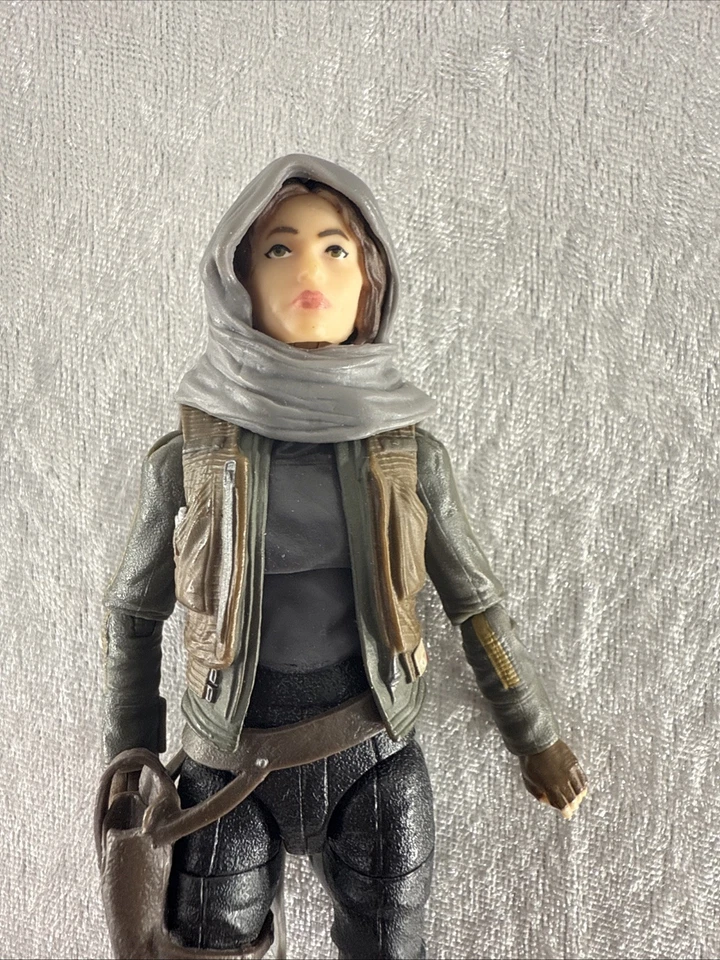 Star Wars The Black Series #22 Sargento Jyn Erso Jedha Rogue One R1 Coleccionistas Foto 2 de 4