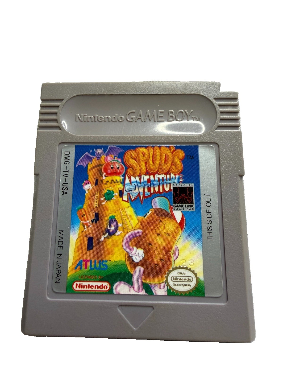 Spud’s Adventure Nintendo Gameboy Cartridge Only Tested Authentic BOARD PICS