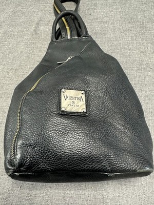 Valentina Women Convertible Backpack/Sling Leather Made In  display picture 2