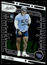2024 Panini Absolute J.C. Latham Rookie Tennessee Titans #107