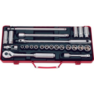Koken 1/2'' Square Socket Set, 24 Pieces, 4275