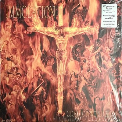 Immolation - Close To A World Below - 2024 Metal Blade Records - Marbled Vinyl