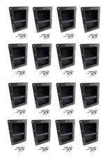  16 PACK PROCRAFT TYH-32 Blk Recessed Bar Handle for PA Cabinet  Cases w/Screw