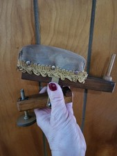 Antique Wood Pin Cushion Sewing