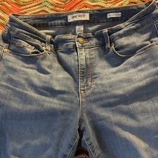 Nine West Women's Blue Jeans Gramercy Crop Size 8 Juniors