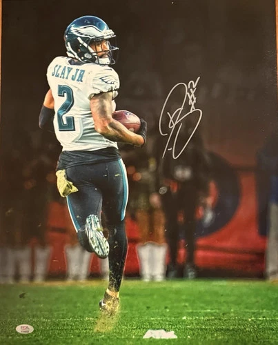 Darius Slay Signed Autographed 8x10 Photo Philadelphia Eagles PSA STICK Only COA