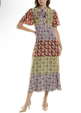 VALENTINO dress £3500 worth IT size 42/INT M/UK 10/US 6 immaculate 100 % SILK