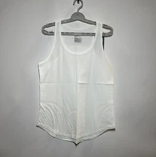 Women's Sensory Friendly Knit Tank Top - Universal Thread White M