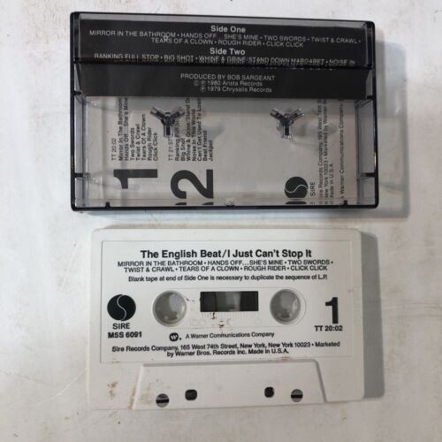 The English Beat - I Just Can't Stop It (M5S 6091) Cassette Tape 1980 - Foto 2 di 2