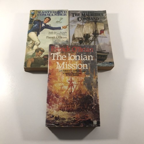 3 x Patrick O'Brian Jack Aubrey Series Vintage Paperback Novel Bundle Lot - Bild 1 von 17