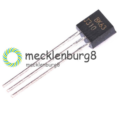 2X J310 Transistor FAIRCHILD/ON/MOT J310 RF UHF/VHF Amplifier TO-92