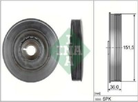 Original INA Riemenscheibe Kurbelwelle 544 0090 10 FüR Dacia Infiniti Lada