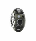 PANDORA Glass Black Costume Bracelets & Charms