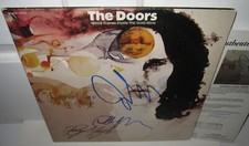 THE DOORS SIGNED WEIRD SCENES INSIDE THE GOLD MINE ALBUM RAY MANZAREK JSA LOA X3