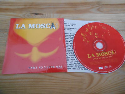CD Metal La Mosca Tse Tse - Para No Verte Mas (1 Song) Promo EMI cb Presskit