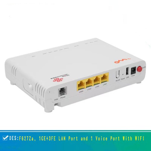 ZTE ZXHN F627Za, 1GE+3FE LAN Port and 1 Voice Port With WIFI, English Version - Picture 2 of 5