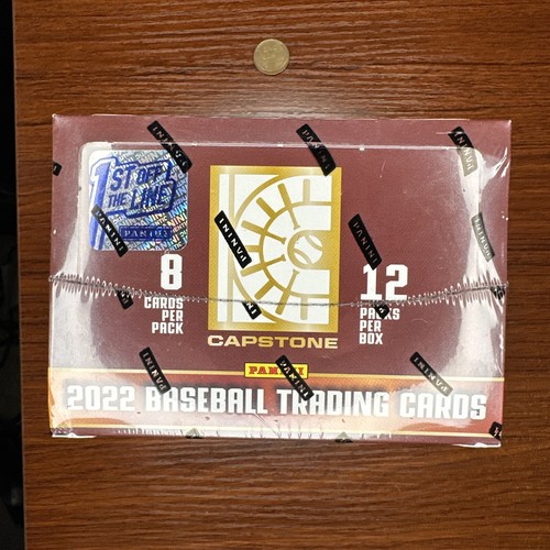 2022 PANINI CAPSTONE FOTL BASEBALL Sealed HOBBY Box KWAN WITT JROD CRUZ RC ADLEY