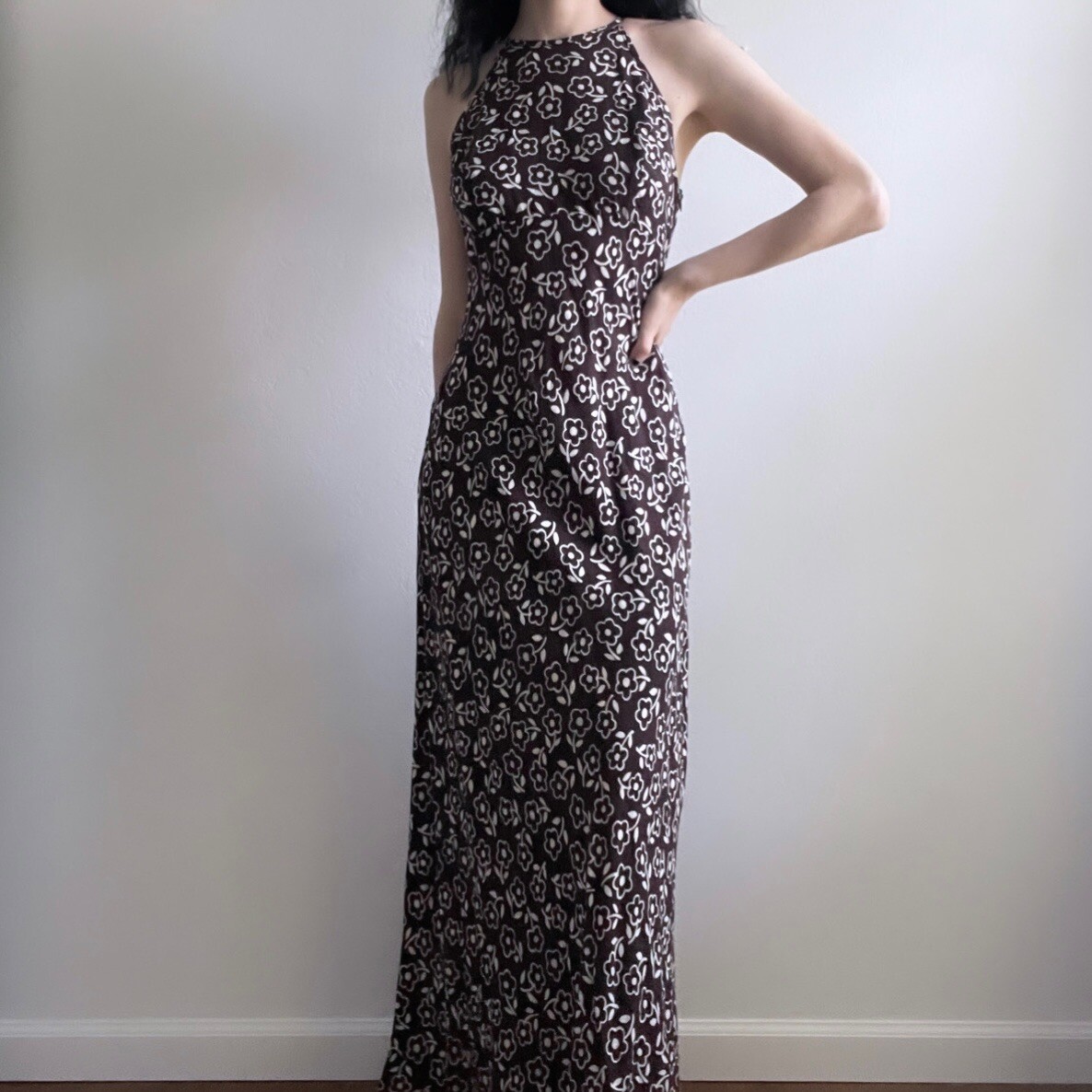 R-Wear Rampage Clothing Vintage 90s Floral Retro Print Maxi Dress | eBay