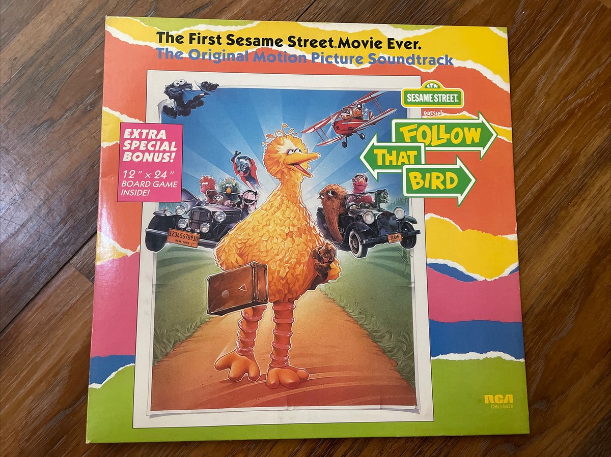 Sesame Street ‎– Follow That Bird Soundtrack 1985 RCA CBL1