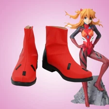 NEON GENESIS EVANGELION EVA Asuka Cosplay Costume Shoes