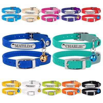 personalised cat collar tags