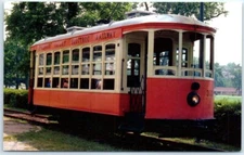Postcard - Spring Valley Electric Railway #313, French Lick, Indiana, USA
