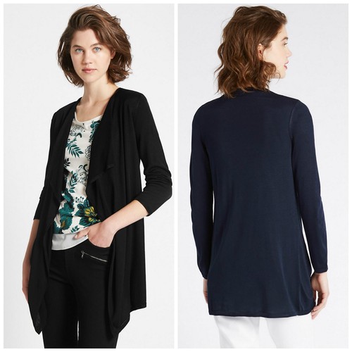 M\u0026S Per Una Waterfall Cardigan Womens 
