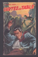 P.CHOY . CARTES SUR TABLE . FLAMME D'OR . 1953 . JEF DE WULF . ( AD1356 )