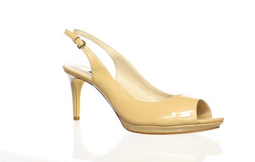 nine west gabrielle slingback platform pumps