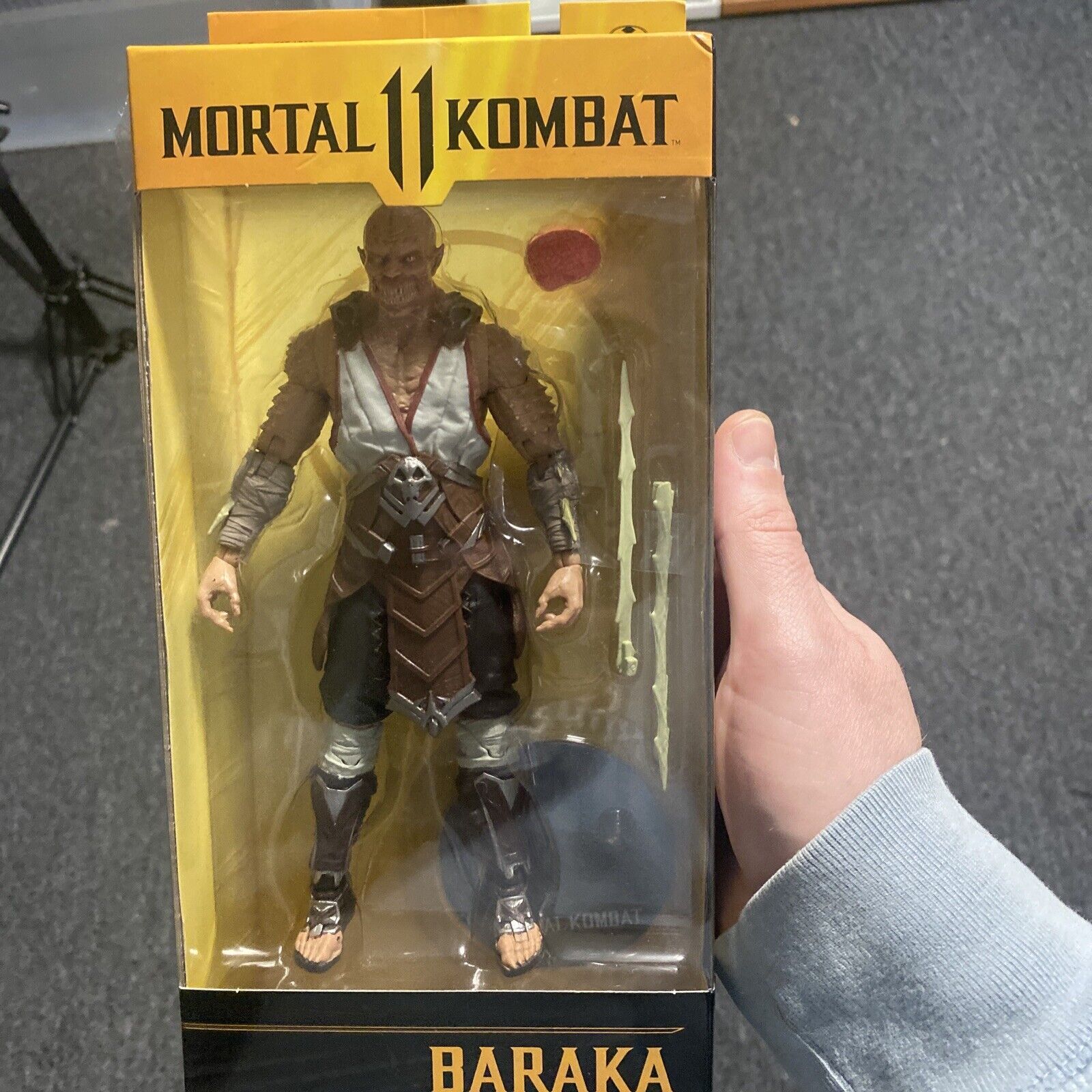 McFarlane Toys Mortal Kombat Baraka Tarkatan General - 7 in Collectible  Figure