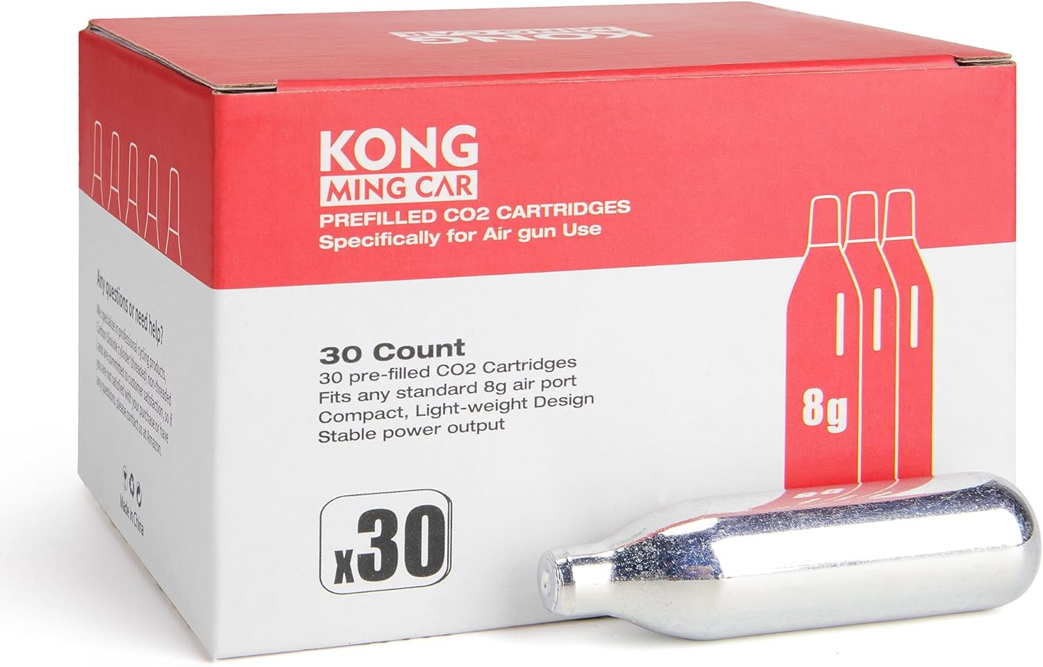 8 Gram / 12 Gram CO2 Cartridges, Non-Threaded,High-Grade CO2 Cylinder CO2 Cartri