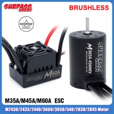 Surpass Hobby RC Brushless Motor 540 and 45A ESC Combo for 1/12 1/14 RC Car
