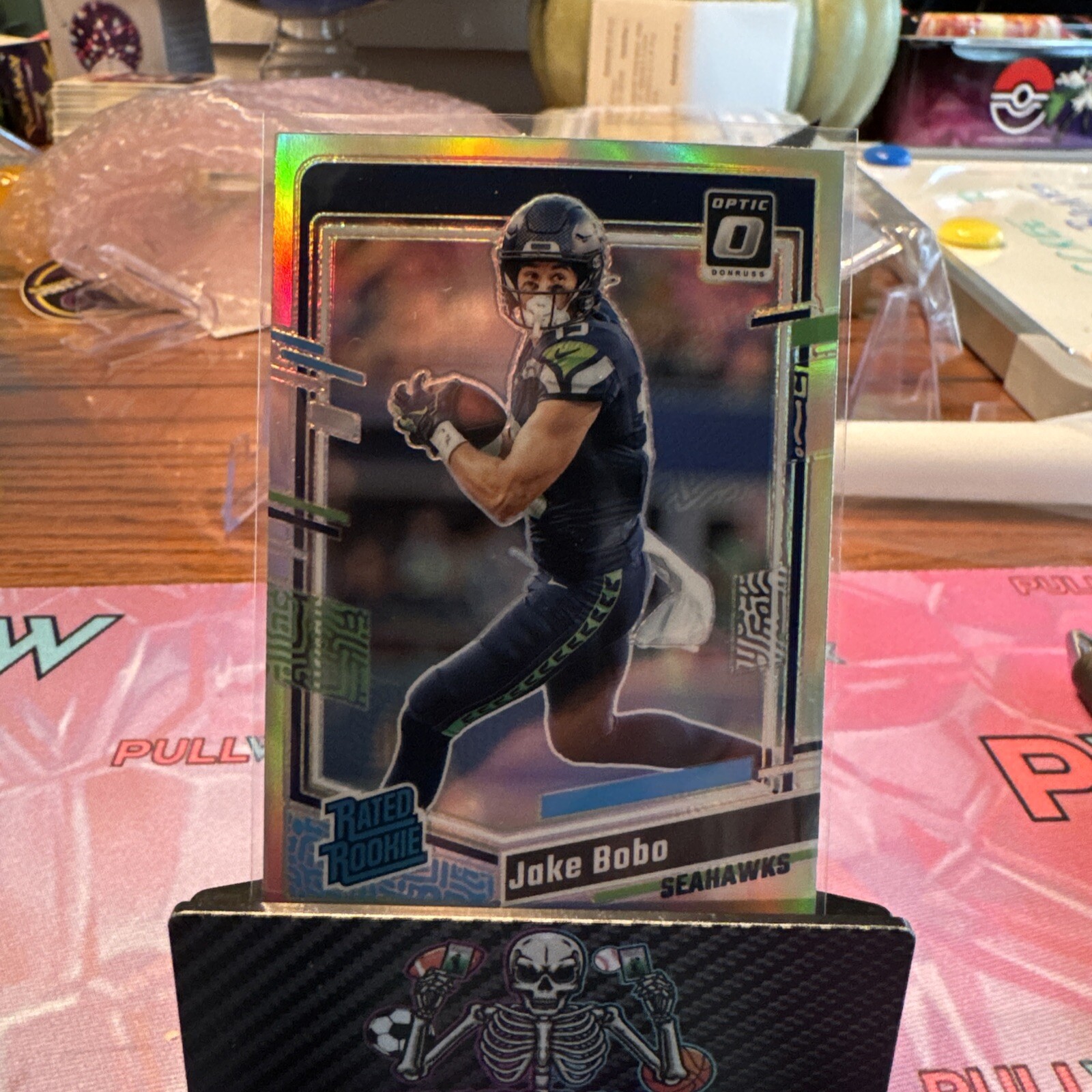 2023 Donruss Optic Jake Bobo Silver Prizm Rated Rookie #288 Seahawks RC🔥🔥