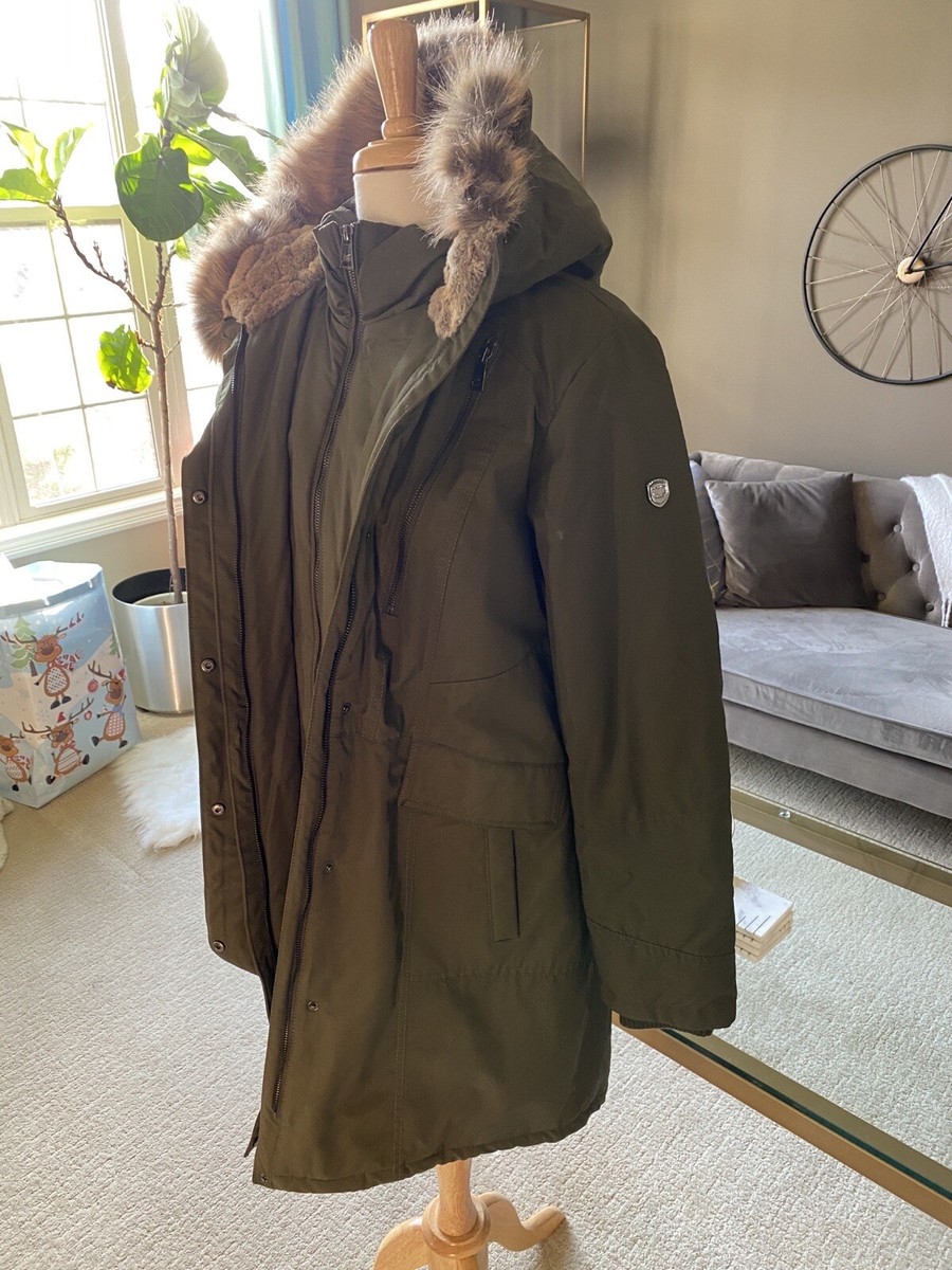 ジャケット・アウター EG Madison Parka Fake Melton 1 MADISON EXPEDITION Women's Parka with Faux Hood L NWT | eBay
